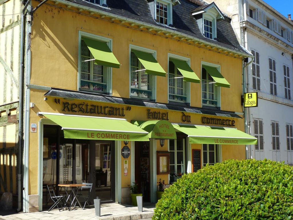 Hotel Du Commerce Bar-sur-Seine Bagian luar foto