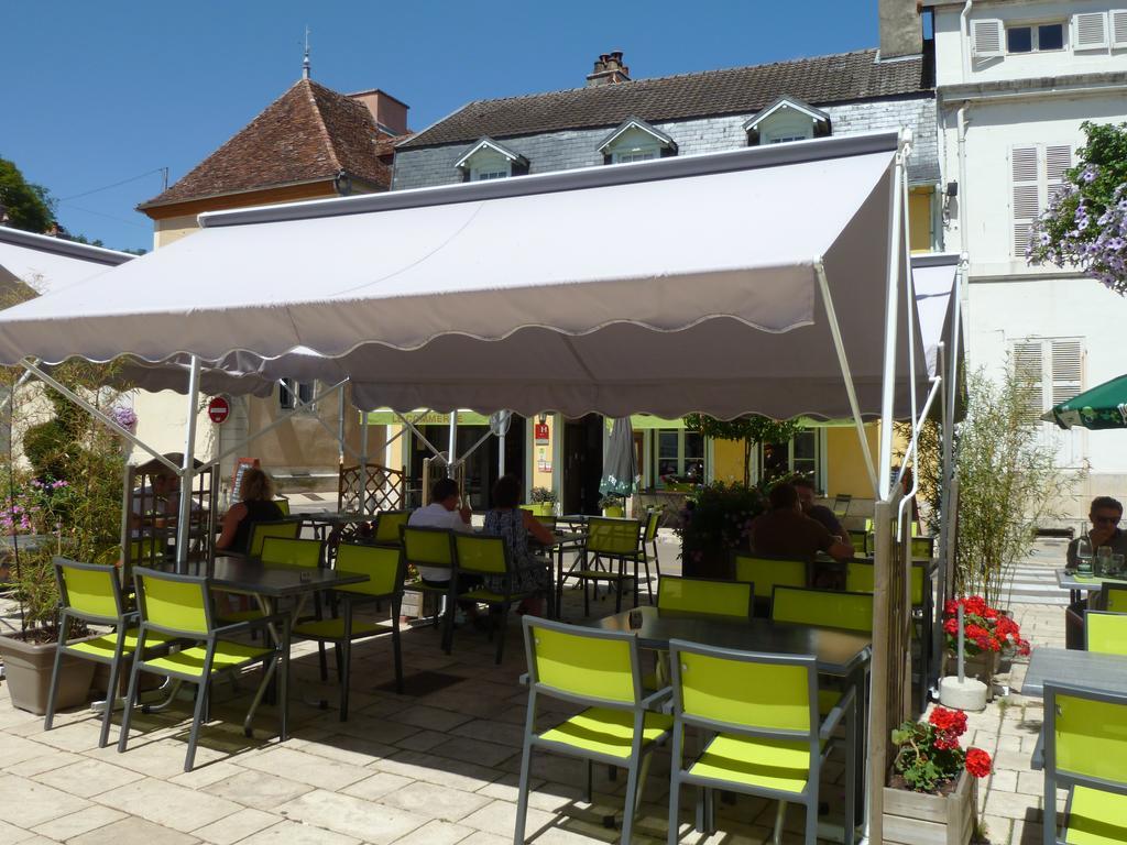 Hotel Du Commerce Bar-sur-Seine Bagian luar foto